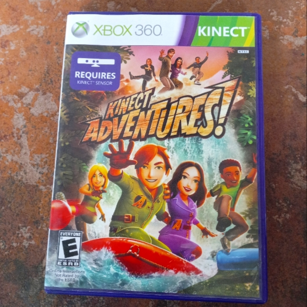 Xbox 360 Kinect Adventures Like New Condition Manual Included